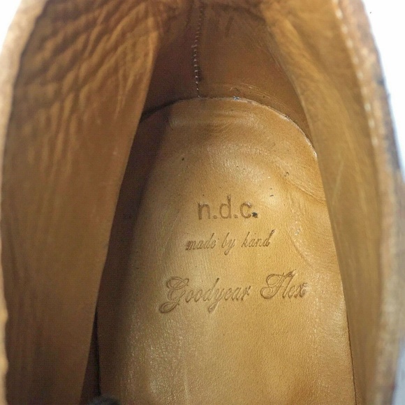 N.D.C. Brown Chukka Lace Up Boots Size 10 - Picture 5 of 8